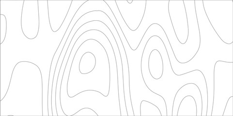 Poster - Abstract background with topographic map white background. The stylized height of the topographic map contour in black lines. gradient multicolor wave curve lines banner background design.