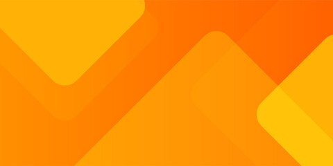 Aufkleber - Abstract orange and yellow geometric background. Dynamic shapes composition. gradient Cool background design for posters. Vector illustration
