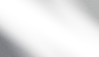 Poster - Abstract diagonal black line on metallic gray background.