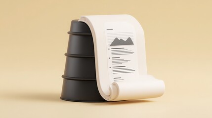 Poster - A classic telephone representing the concept of making data useful by transforming raw information into actionable insights