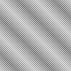 Poster - Seamless geometrical square pattern background - abstract black and white vector design from rounded squares