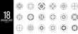 © dezign - Crosshair Target Icon Set – Vector Collection