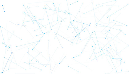Technology circuit board electronics digital banner blue line pattern vector design