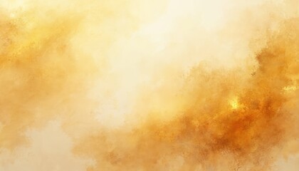 Poster - Abstract golden texture watercolor style background. Golden painting texture concept. Digital art illustration. Suitable design decoration for banner, card. Luxury style, elegant design. Generative