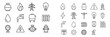 © PAPA STOCK - Collection of energy and utility icons showcasing various utilities and services for graphic design projects