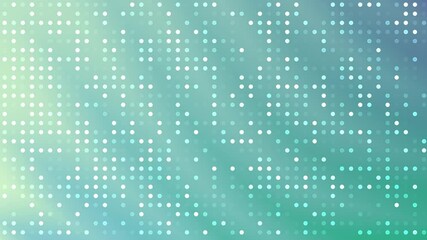 Poster - Abstract Digital Dot Pattern Background for Technology and Design Projects