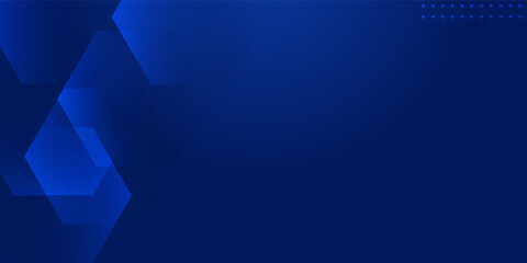 Blue technology concept background with hexagonal elements for website, Vector illustration eps10