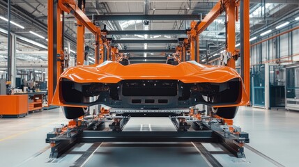 Poster - Precision robotic installation of bumpers on vehicle frames in a smart factory