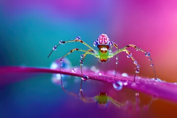 spider on a web