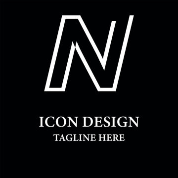 N Creative Logo Design Branding
