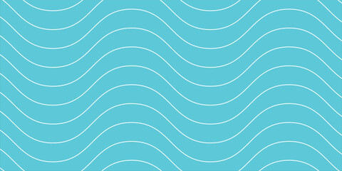 Poster - green abstract wave background for banner