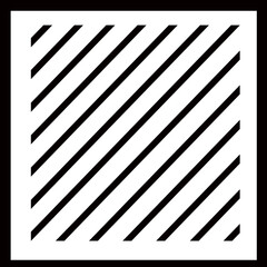 Aufkleber - Diagonal Lines Pattern | Abstract Graphic Background for Modern Design Projects and Creative Templates