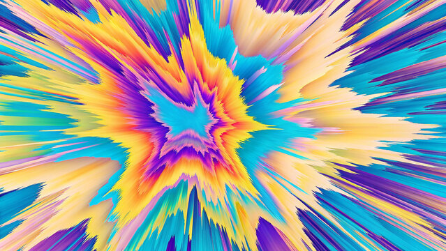 Interesting Abstract made from background