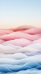 Poster - Abstract Pastel Gradient Background with Soft Waves