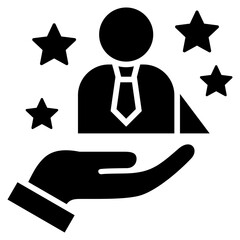 Poster - Reputation Glyph Icon
