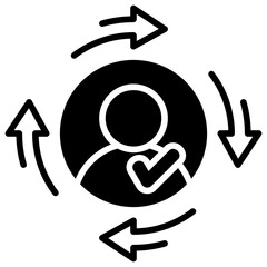 Poster - Consistency Glyph Icon