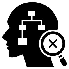 Poster - Deduction Glyph Icon