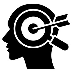 Poster - Accuracy Glyph Icon