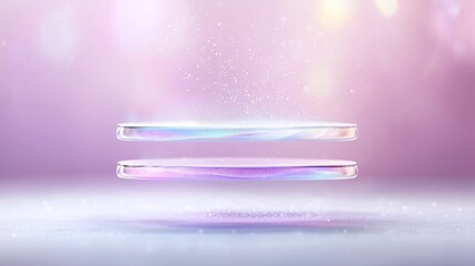 Poster - Holographic Panel Displaying Layered System