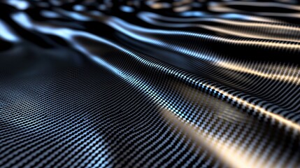 Poster - Textured Surface with Rippling Waves and Subtle Light Reflections