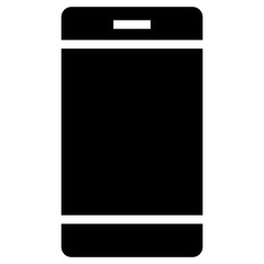 Poster - mobile vector icon