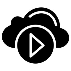 Aufkleber - video hosting vector icon
