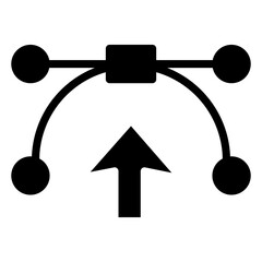 Poster - design vector icon