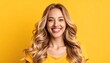 © Waqas - women on yellow background