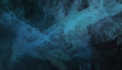 Poster - deep teal and navy textured abstract background with dynamic brush strokes and diagonal gradients, ideal for web design, digital wallpaper, branding asset, or print surface pattern

