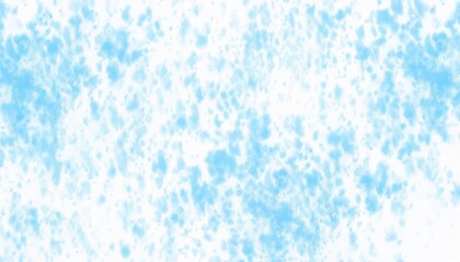 Poster - soft blue watercolor splatter texture on white background for modern web design, branding, packaging, wallpaper, or digital print layout