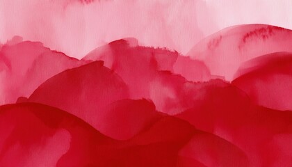 Poster -  vibrant watercolor red brushstroke texture for print, web design, packaging, branding and modern art projects