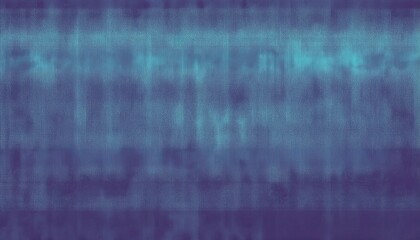 Poster - grainy indigo blue texture with horizontal noise bands and digital distortion for glitch art, vaporwave graphic, web design background, or tech-inspired branding element

