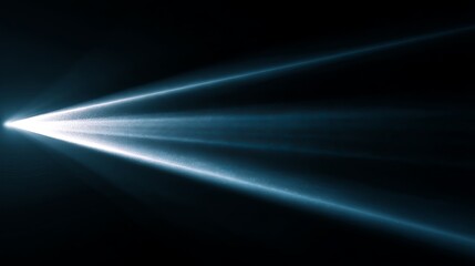Aufkleber - Abstract Light Beam Background Teal Blue Rays Digital Art Modern Design Elegant Glowing Energy Light Streaks Futuristic Technology Illustration Graphic Design Element Professional 