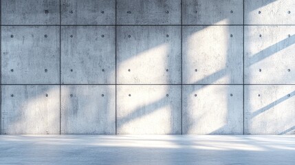 Poster - Ultra Dark Concrete Wall Texture With Gritty Shading and Sunlight