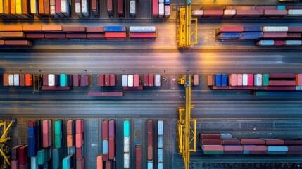 Poster - Optimizing container terminal operations with freight trains a comprehensive overview of efficiency in transport logistics