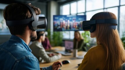 Poster - Transform virtual meetings and conferences enhancing engagement and collaboration in vr environments
