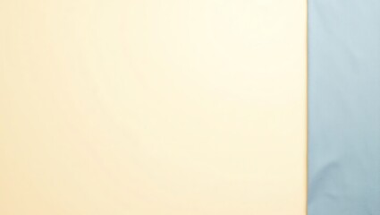 Aufkleber - Minimalist Backdrop Showing Soft Cream and Light Blue Colors