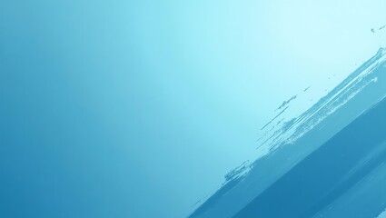Fototapete - Abstract Blue Brush Stroke Background for Modern Design and Art