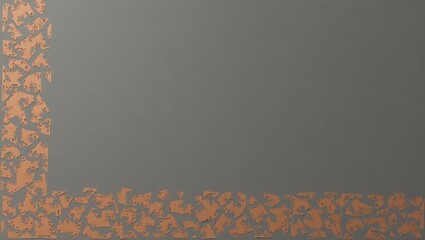 Poster - Abstract Background with Tan Border and Gray Center Artwork