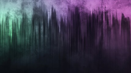 Poster - abstract artistic representation featuring blended colors and vertical strokes