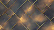 © audreys - Faint golden geometric lines forming a wide grid with large spacing ultrathin strokes on matte chinese violet refined elegance minimal deco influence pr