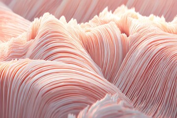 Aufkleber - Abstract waves of gentle pink light