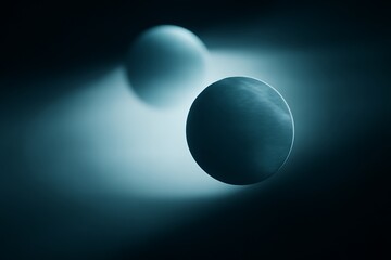 Aufkleber - abstract orbs in a sea dream