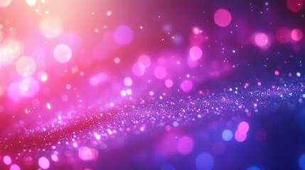 Poster - Glowing neon gradient pattern banner with smooth neon transitions, background wallpaper AI generated image