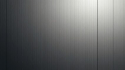 Poster - Gray Vertical Panel Background with Linear Texture and Subtle Gradient