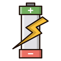Aufkleber - Abstract energy symbol overlay with the colors of green white and red providing visual depth