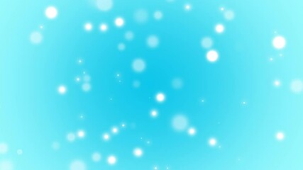 Wall Mural - 星とドット（グローあり）中央から弾ける 3パターン　背景ドットと水色グラデーション Starry Sky Series:Stars and dots (with glow) bursting from the center 3 patterns Background dots and light blue gradation