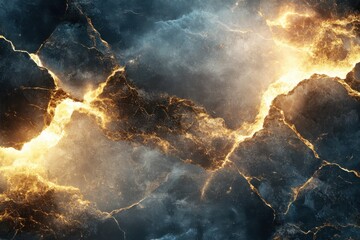 Poster - Erupting energy surge abstract background digital artwork vibrant environment dramatic viewpoint conceptual imagery