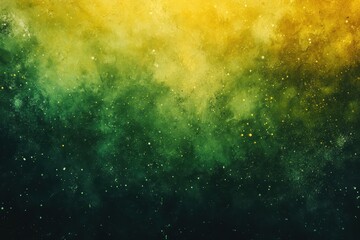 Poster - Yellow, green, and dark grunge texture with bright dots sprinkled around. Great for overlays, backgrounds, or use as unique graphic designs.