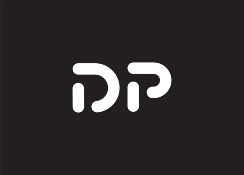 DP logo desing and monogram logo
